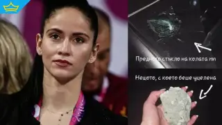 Тийнейджъри потрошиха колата на Невяна Владинова с парчета бетон (видео)
