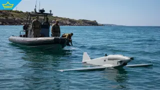 Предполагаем разузнавателен дрон е открит в морето между Царево и Варвара