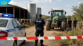 Задържаха сина на собственика на фермата с антракс след опит да прегази журналисти