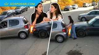 Как НЕ се паркира: два опита, два удара (видео)
