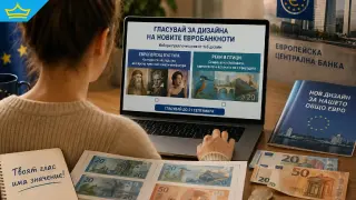 Над 8 милиона души вече гласуваха за дизайна на новите евробанкноти