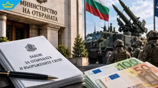 От лева в евро: МО иска повече свобода за многомилионни сделки с въоръжение