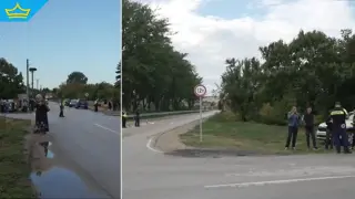 След серия от катастрофи: Най-накрая обезопасяват опасно кръстовище край Обединение (видео)