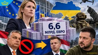След три години блокада: ЕС размрази 6,6 млрд. евро военна помощ за Украйна