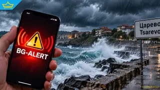 В Царево активират BG-Alert заради очаквани силни валежи през нощта