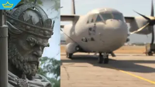 МиГ-29 и F-16 ще ескортират самолета с тленните останки на цар Самуил (видео)