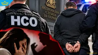 Служител на НСО е арестуван след сигнал от съпругата му за заплаха с убийство