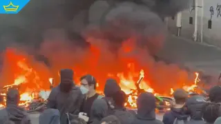 Безредици във Франция: Макрон поиска отговорност за погромите