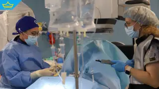 Тригодишно дете получи шанс да чува след сложна операция на екипи от две болници