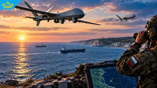 България засилва наблюдението над Черно море с военни дронове