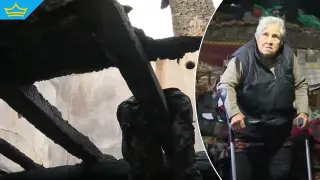 Над 200 души подадоха ръка на баба Митра, останала без дом след пожар (видео)