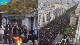 Нова нощ на сблъсъци във Франция: Близо 1000 души са арестувани (видео)