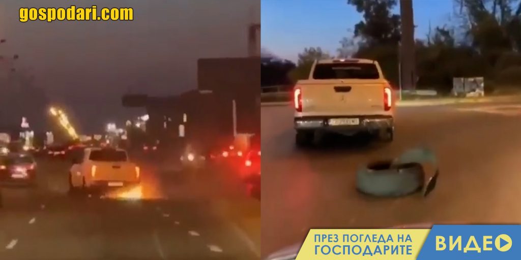 Появи се видео с Андре Токев, който кара пиян по джанти