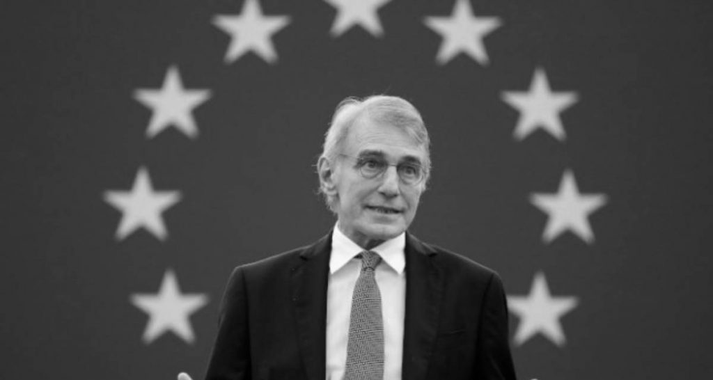 Почина председателят на ЕП Давид Сасоли