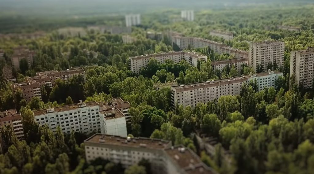Спиращо дъха видео от забранената зона в Чернобил (видео)